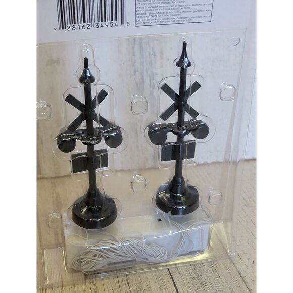 Lemax 2003 Railway stop light Village accessory Xmas - Picture 5 of 6